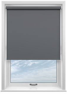 Trapani (Blackout), Chambray - Twist&Fit Roller Blind